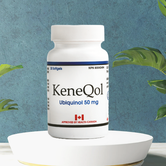 KeneQol, Ubiquinol 50 mg, 30 Softgels