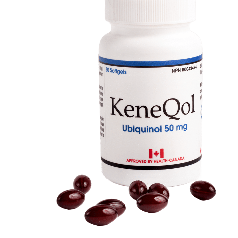 KeneQol 50 mg Bottle with Softgel capsules
